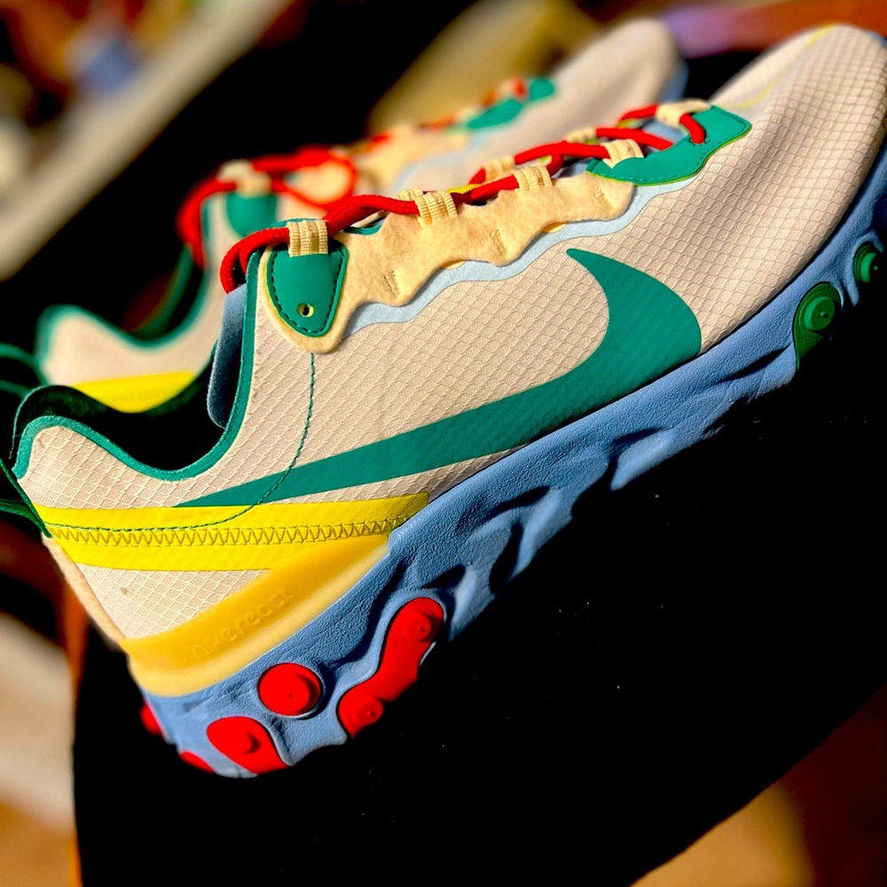 2019 Nike React Element 55: Guava Ice Vast Grey L… - image 1